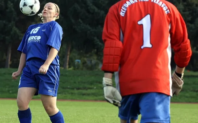 Jediná fotbalistka turnaje Petra Minaříková