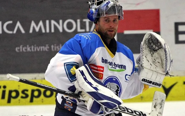 Plzeňský gólman Adam Svoboda
