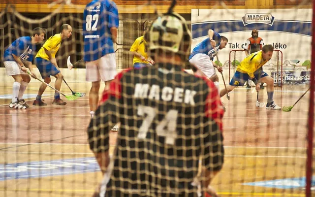 Florbalisté FBC Štíři České Budějovice vs. Pelhřimov