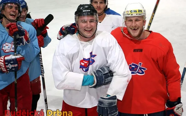 Na tréninku David Servisu zavládla s příchodem Budějcké Drbny dobrá nálada