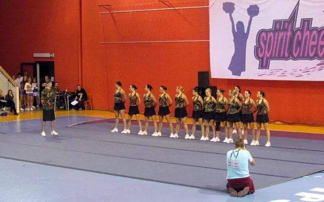 Hell´s Cheerleaders České Budějovice na soutěži v Praze