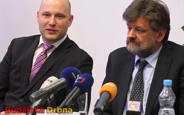 Jan Kubice a Jaroslav Hruška (zprava)