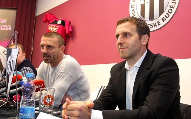 Tisková konference k příchodu Tomáše Řepky na jih Čech