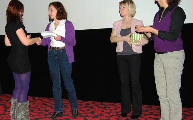 První Dámská jízda v multikině CineStar v roce 2012