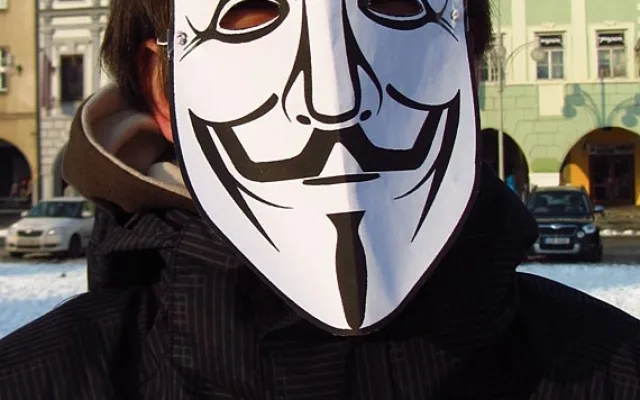Čtrnáctiletý demonstrant David