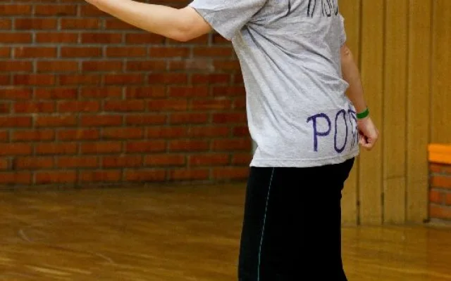 Kateřina Krejčová na servisu