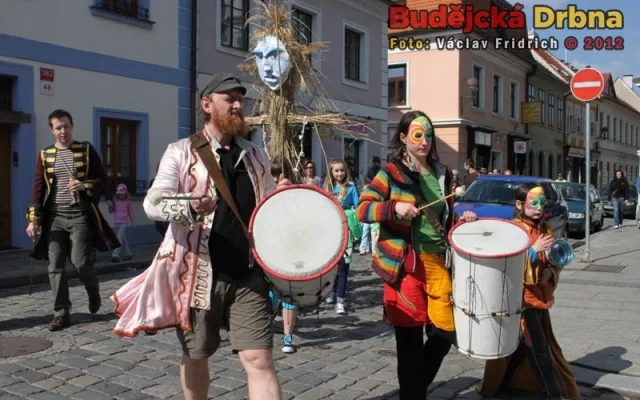 Vynášení Morany v Českých Budějovicích