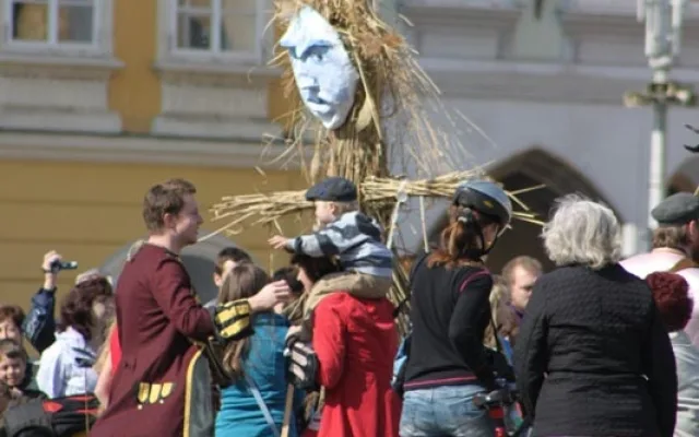 Vynášení Morany v Českých Budějovicích