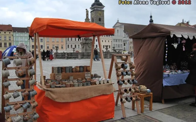 Jarní trhy v Českých Budějovicích