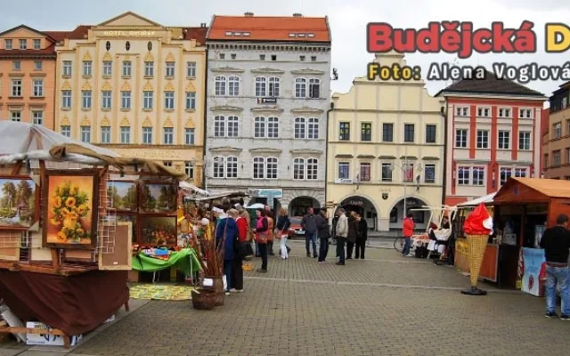 Jarní trhy v Českých Budějovicích