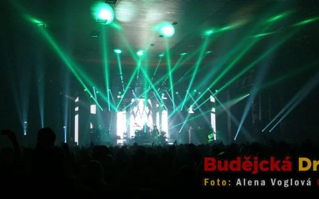 Koncert kapely Wanastowi Vjecy v Budějcích