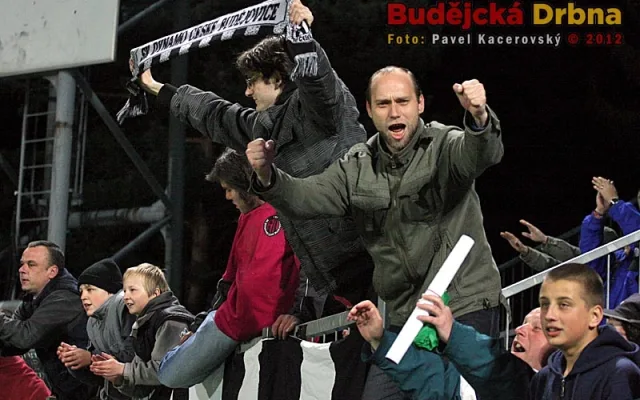 Fanoušci Dynama byli se ziskem třech bodů maximálně spokojeni