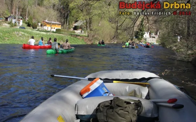 Odemykání vodácké sezony na Malši