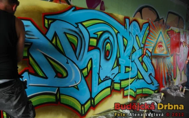 Graffiti u KD Slavie