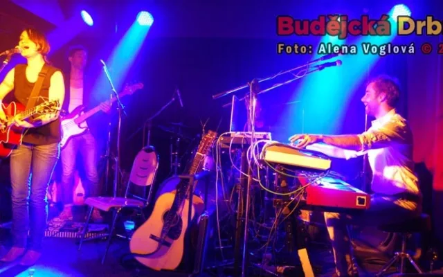 Hudebníci si koncert užívali spolu s diváky