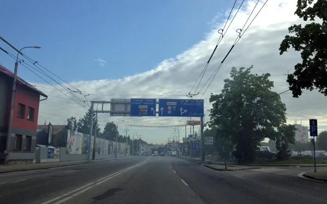 Zakouřená Pražská třída