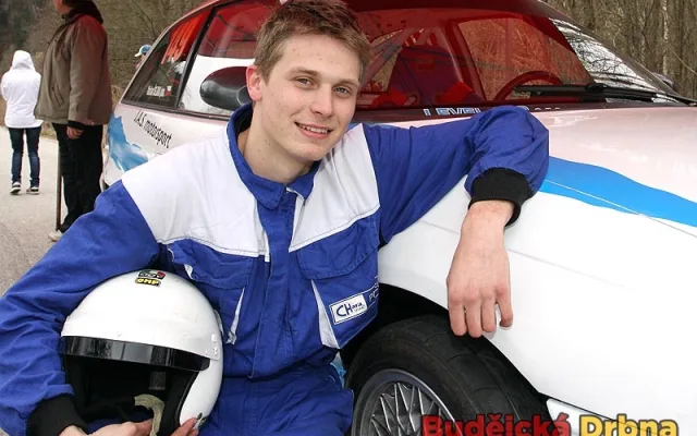 Jedenadvacetiletý závodník ze Suchého Vrbného Václav Šejda junior