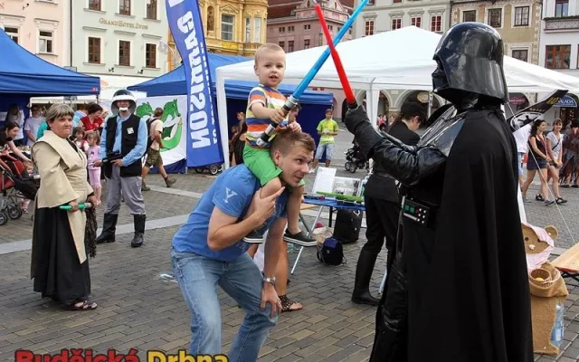 Ti nejmenší využili možnost utkat se s Darth Vaderem