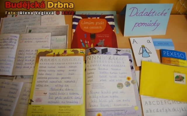 Ukázka písma druháka Péti