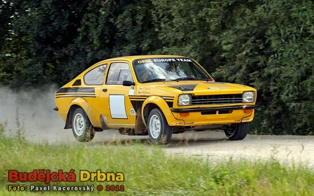 Šotolinový test Hájek Historic Czech National Rallye Teamu před soutěží ME historiků v San Marinu