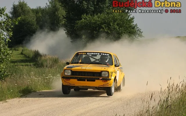 Šotolinový test Hájek Historic Czech National Rallye Teamu před soutěží ME historiků v San Marinu