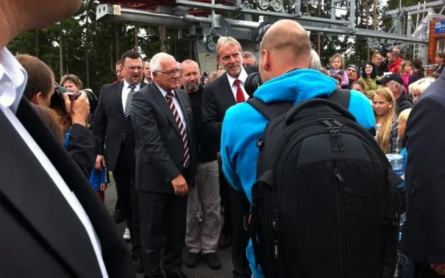 Václav Klaus na Lipně