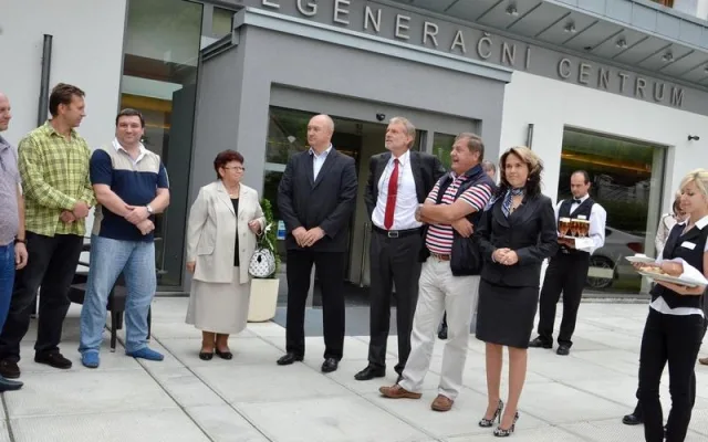 Uvítání před RRC Hluboká