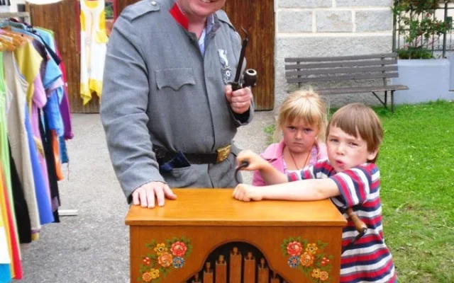 Flašinetář Švejk rozdával radost svými písničkami
