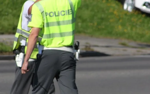 Soutěž dopravních policistů u Výstaviště