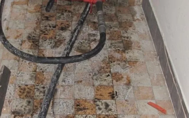 Požár bytu v Čechově ulici. Foto Policie ČR