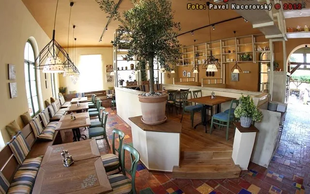 Interiér Restaurace Olivier
