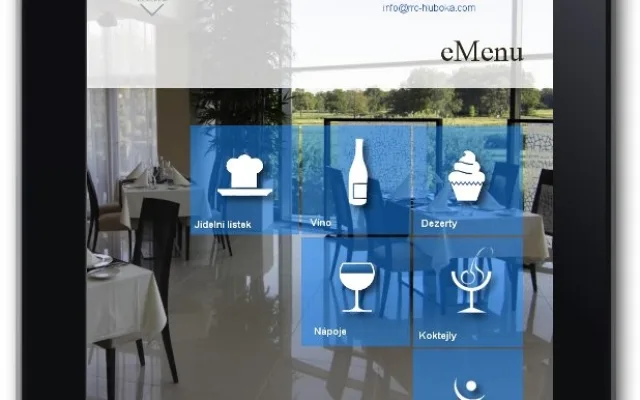 RestauRaCe Hluboká: eMenu 1
