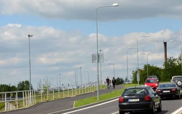 Úsek Zanadrážky mezi Rudolfovskou a Pekárenskou