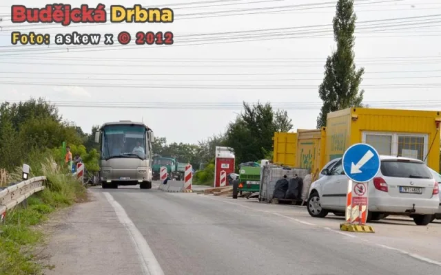 Most u Bavorovic v době rekonstrukce