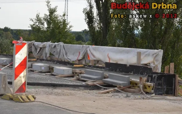 Most u Bavorovic v době rekonstrukce