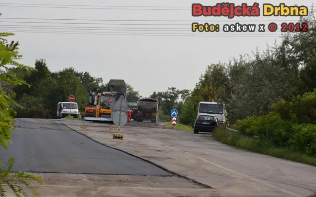 Sjezd od Hluboké na Budějce a Písek