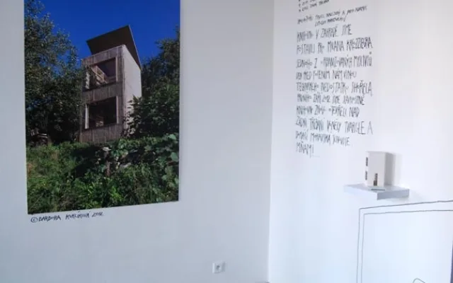 V Domě umění můžete vidět i další práce architektů Mjölk