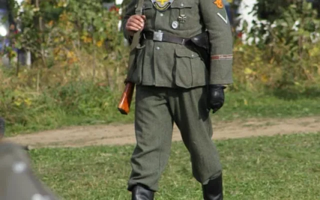 Ukázka boje německých jednotek Wehrmachtu se sovětskou armádou v Horní Stropnici