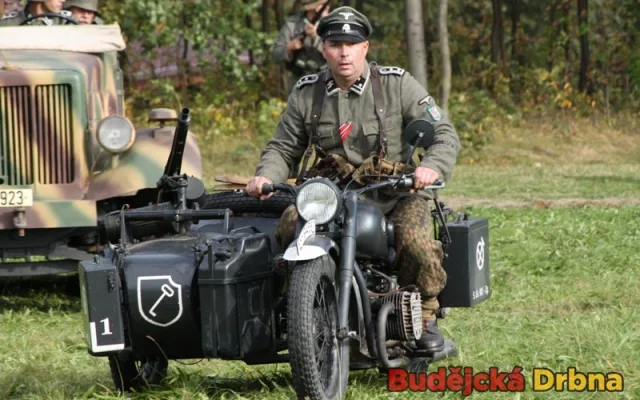 Ukázka boje německých jednotek Wehrmachtu se sovětskou armádou v Horní Stropnici