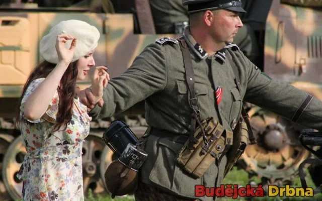 Ukázka boje německých jednotek Wehrmachtu se sovětskou armádou v Horní Stropnici