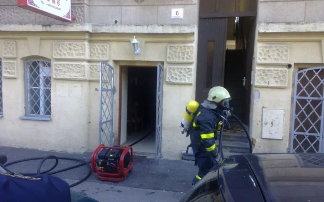 Hasiči vyjeli k požáru v kuchyni jedné budějcké restaurace
