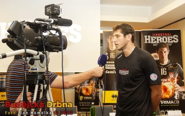 Peter Pláteník při rozhovoru pro Českou televizi