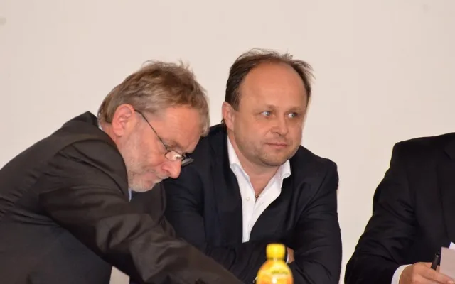Tomáš Jirsa (OS České Budějovice) a Vladimír Homola (OS Písek)