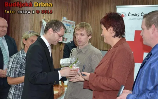 Ocenění budějckých dárců krve
