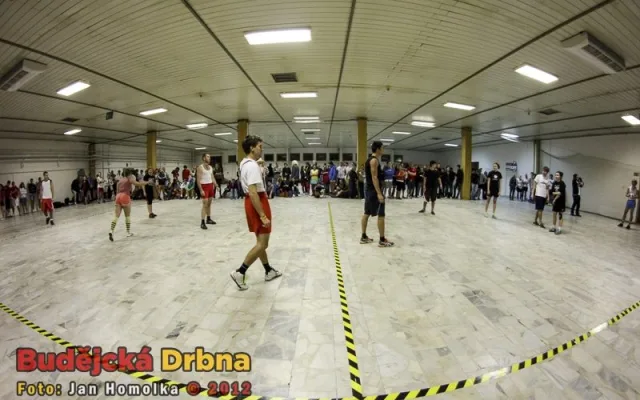 Hřiště v pavilonu B4 budějckého Výstaviště