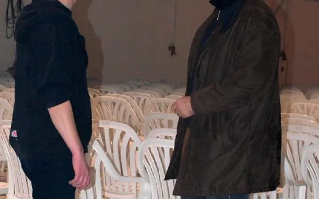 Václav Král, realizace projektu za Jihočeský kraj, a Martin Gebauer, člen produkčního týmu projektu The Action