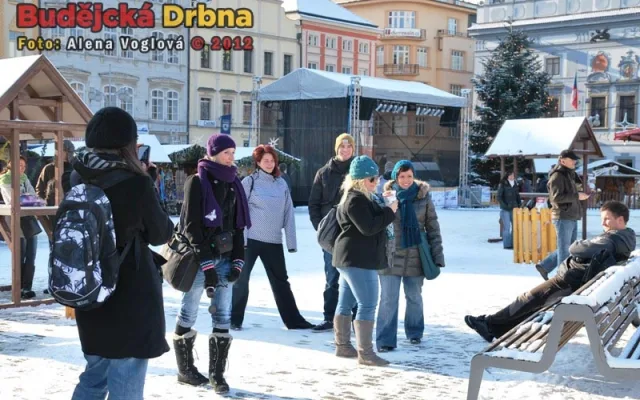 Freezingová akce na náměstí Přemysla Otakara II.