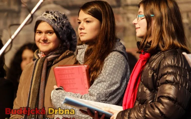 Bigy sbor při ČEZ Hodině slávy na náměstí Přemysla Otakara II.