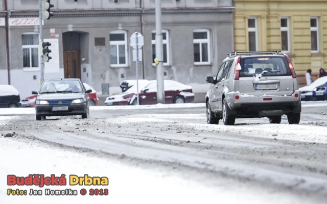 Paní Zima na návštěvě v Budějcích