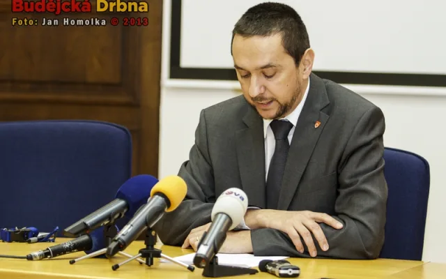 Juraj Thoma při dnešní tiskové konferenci